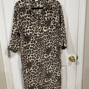 Gerard Darrel Animal Print Dress